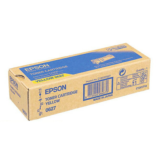 EPSON S050627 原廠黃色碳粉匣 適用 C2900N/CX29NF