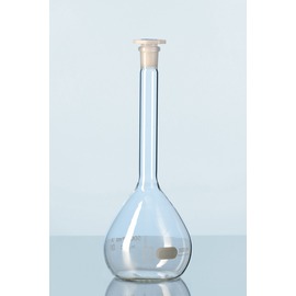 《德國 DWK》德製 DURAN 定量瓶 A級 200ML 量瓶 【1支】實驗儀器/玻璃容器/試藥瓶/樣品瓶 VOLUMETRIC FLASK