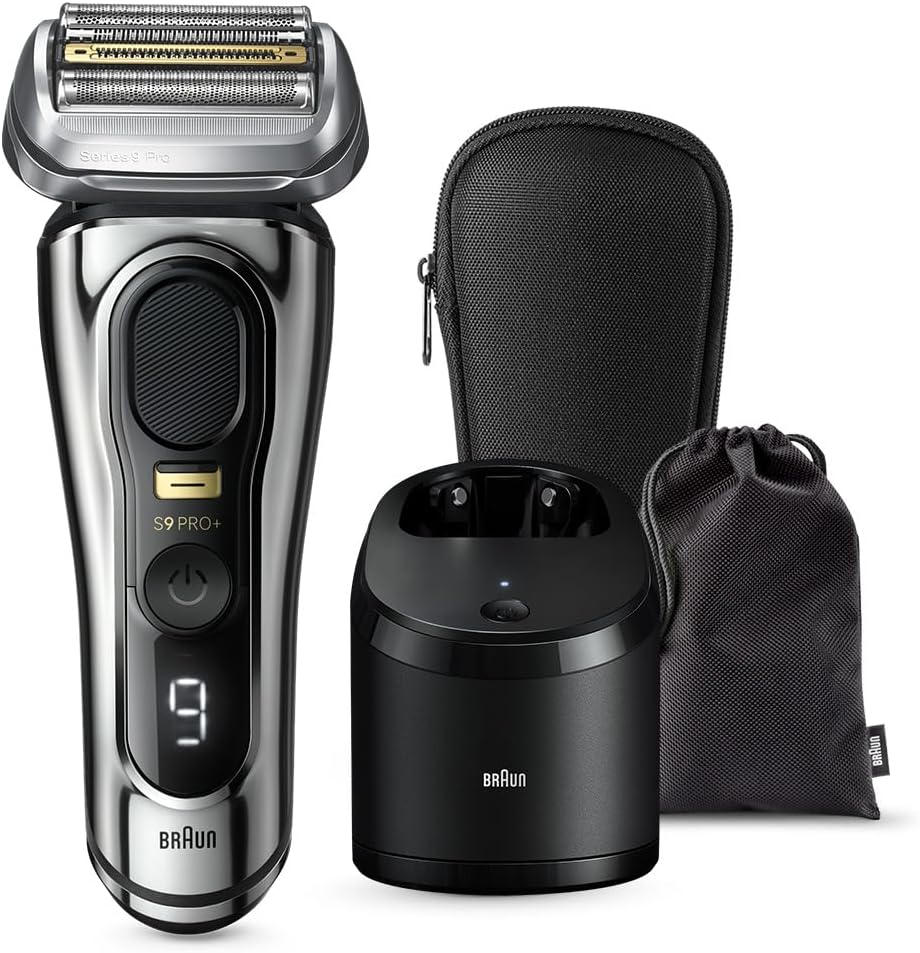 德國百靈 BRAUN 9556cc 9555cc Series 9 Pro+ 刮鬍刀 音波振動 5in1酒精清洗系統 禮物 日版原裝進口