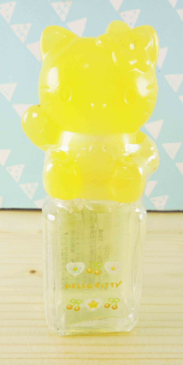 【震撼精品百貨】Hello Kitty 凱蒂貓 KITT造型香水-黃色 震撼日式精品百貨
