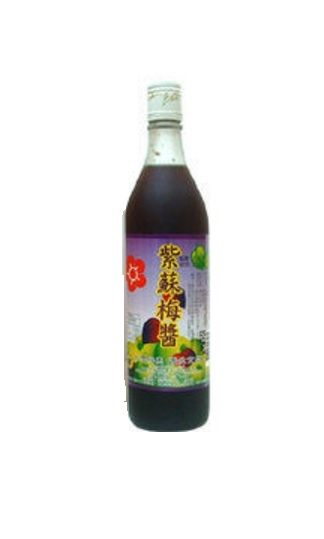 <br/><br/>  梅子博物館 紫蘇梅醬 600ml/瓶<br/><br/>