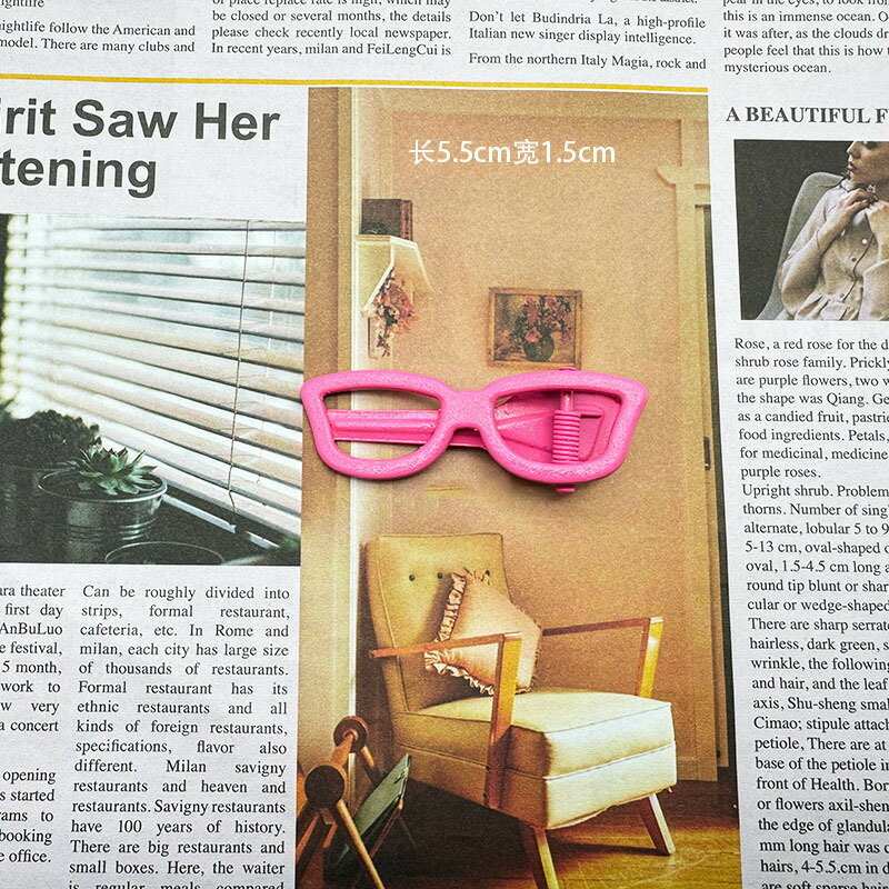 【台灣現貨】時尚配件 髮飾 髮夾 鯊魚夾 大嘴夾 邊夾  彩色有痕金屬眼鏡髮夾趣味搞怪鴨嘴夾手工DIY配件材料髮飾底夾 6