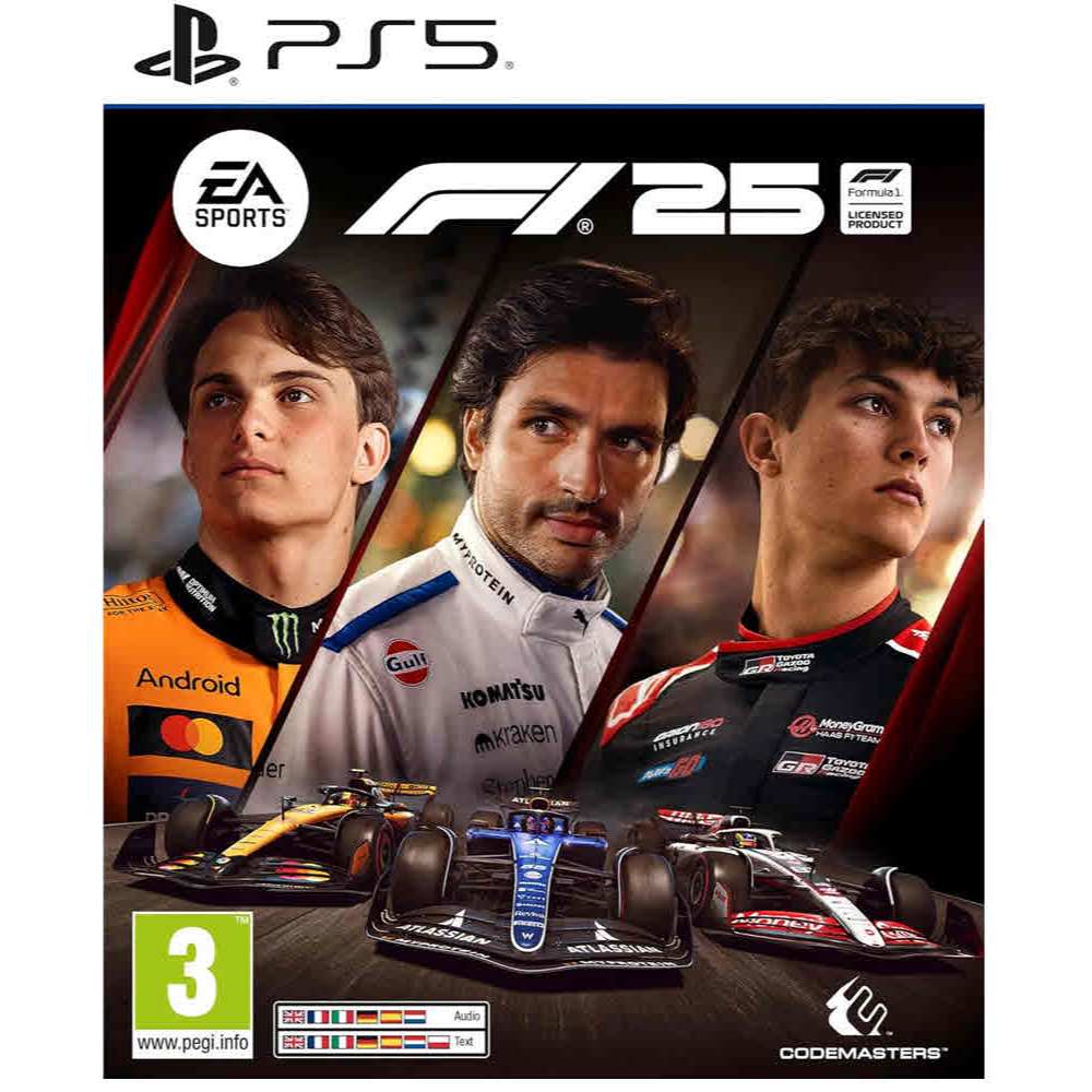 【AS電玩】預購7月底 PS5 F1 25 2025 一級方程式賽車 中文版