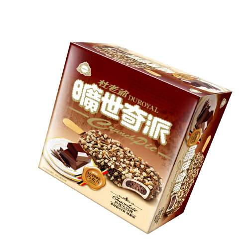 杜老爺曠世奇派巧克力大雪糕90GX4/盒【愛買冷凍】 1