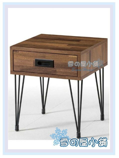 雪之屋 麥克集成木色小茶几 置物桌 造型桌 小邊桌 咖啡桌 收納桌 X332-04