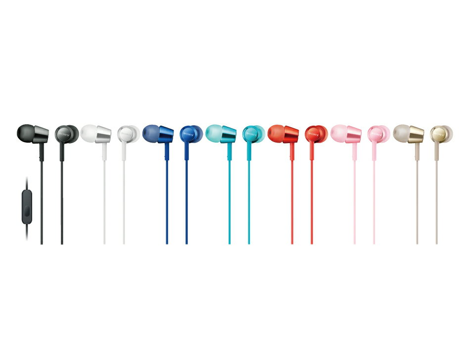 3C精選【史代新文具】SONY MDR-EX155AP 細膩金屬 耳道式耳機/有線耳機
