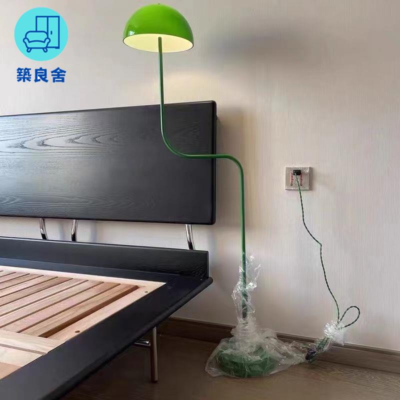 工廠直銷 110v落地燈 立燈 茶几燈 檯燈 床頭燈 中古簡約創意客廳沙發落地燈臥室床頭燈綠豆芽落地氛圍燈ins風特惠/全館免運 特價出 開立發票 售後保障z211