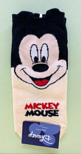 【震撼精品百貨】Micky Mouse 米奇/米妮 襪子 米奇大臉黃#52420 震撼日式精品百貨