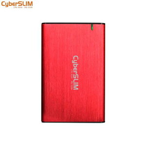 【最高22%回饋 5000點】  CyberSLIM 2.5吋SATA硬碟外接盒 Type-c 魅力紅 B25U31-R