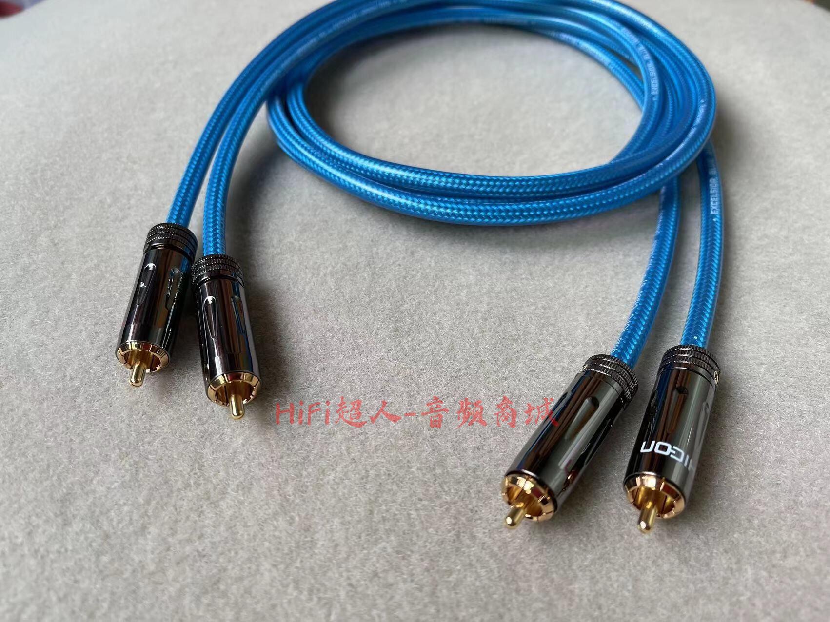 母帶參考級 德國 SOMMER 蘇默藍水 高品質 RCA 音訊線 音樂發燒線材【HiFi超人-音訊商城】
