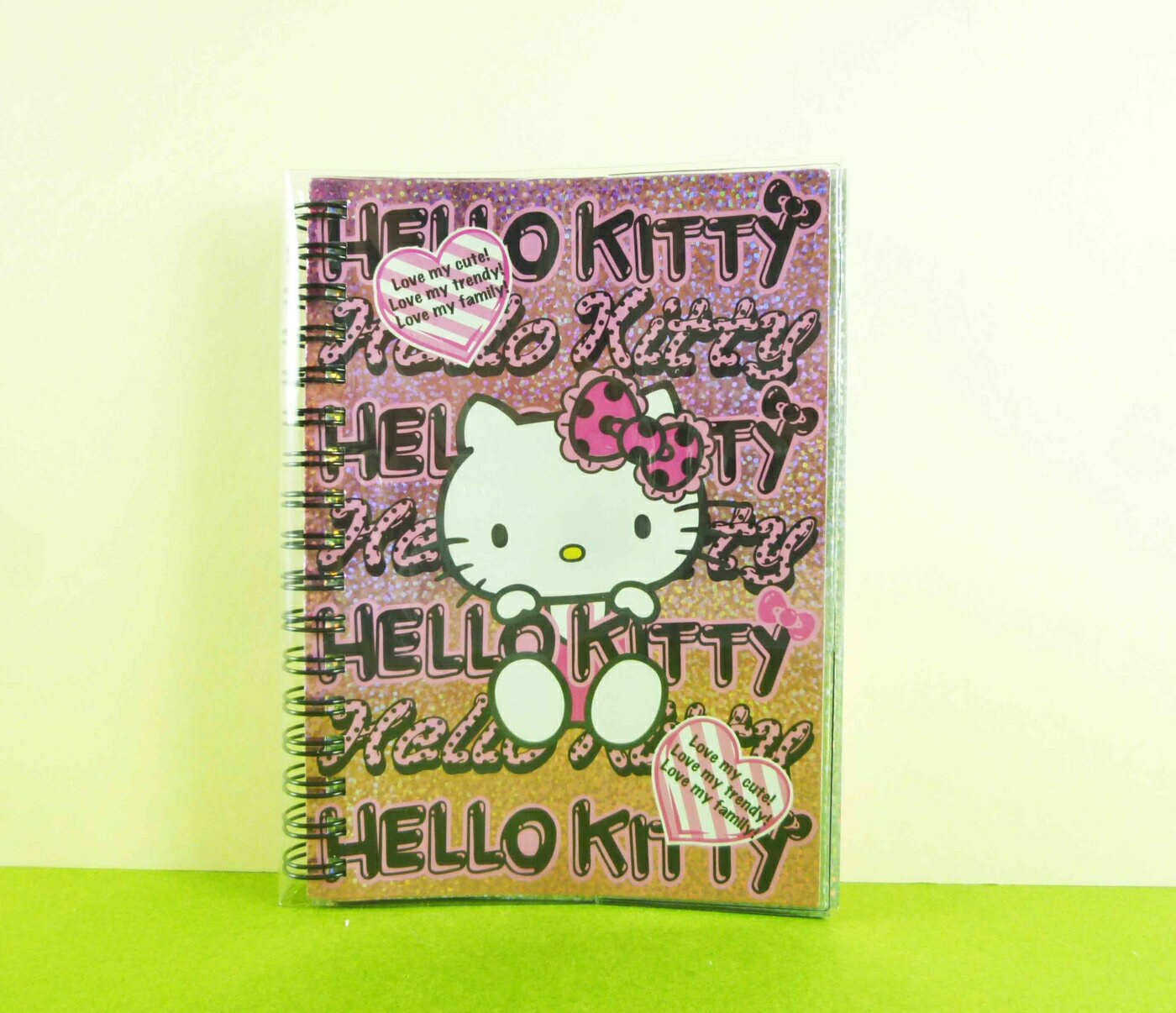 【震撼精品百貨】Hello Kitty 凱蒂貓 貼紙本 桃心【共1款】*70789 震撼日式精品百貨