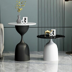 北歐創意邊幾ins簡約現代客廳沙發小茶幾輕奢圓形鐵藝角幾小圓桌