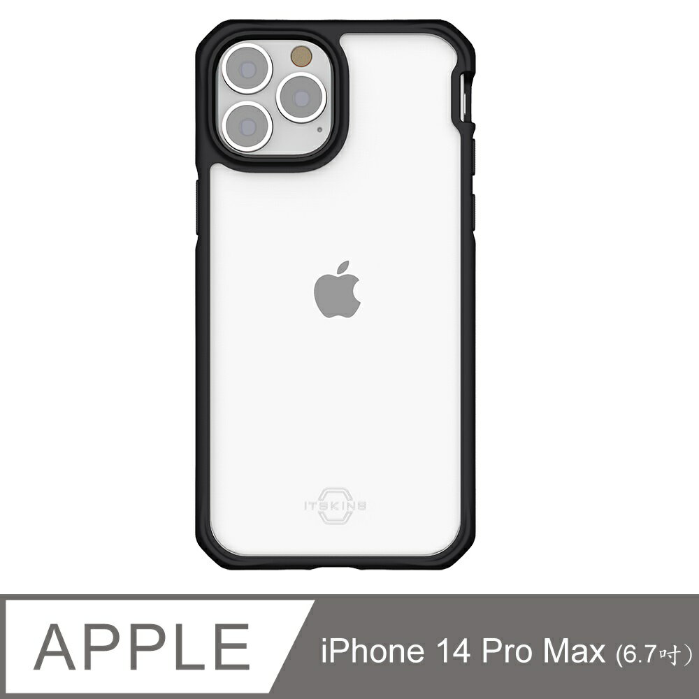 【愛瘋潮】99免運 手機殼 ITSKINS iPhone 14 Pro Max (6.7吋Pro) HYBRID SOLID 防摔保護殼【APP下單最高22%回饋】