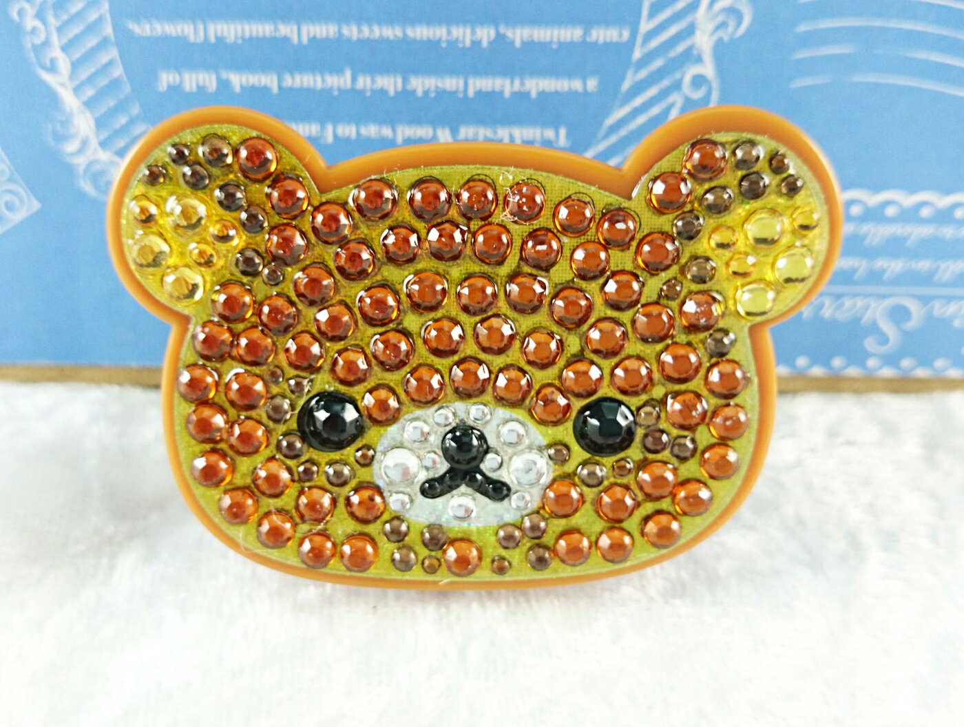 【震撼精品百貨】Rilakkuma San-X 拉拉熊懶懶熊 耳機固定夾 震撼日式精品百貨