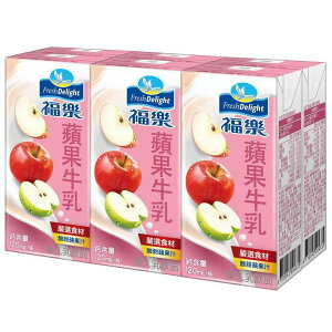 福樂 蘋果牛乳(200ml*6包/組) [大買家]