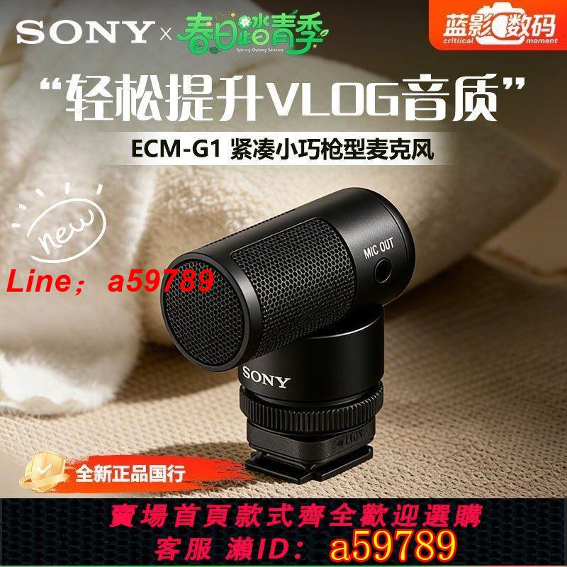 【店長推薦 可打統編】【國行】索尼 ECM-G1 槍型麥克風 大尺寸收音單元 專業級 無線