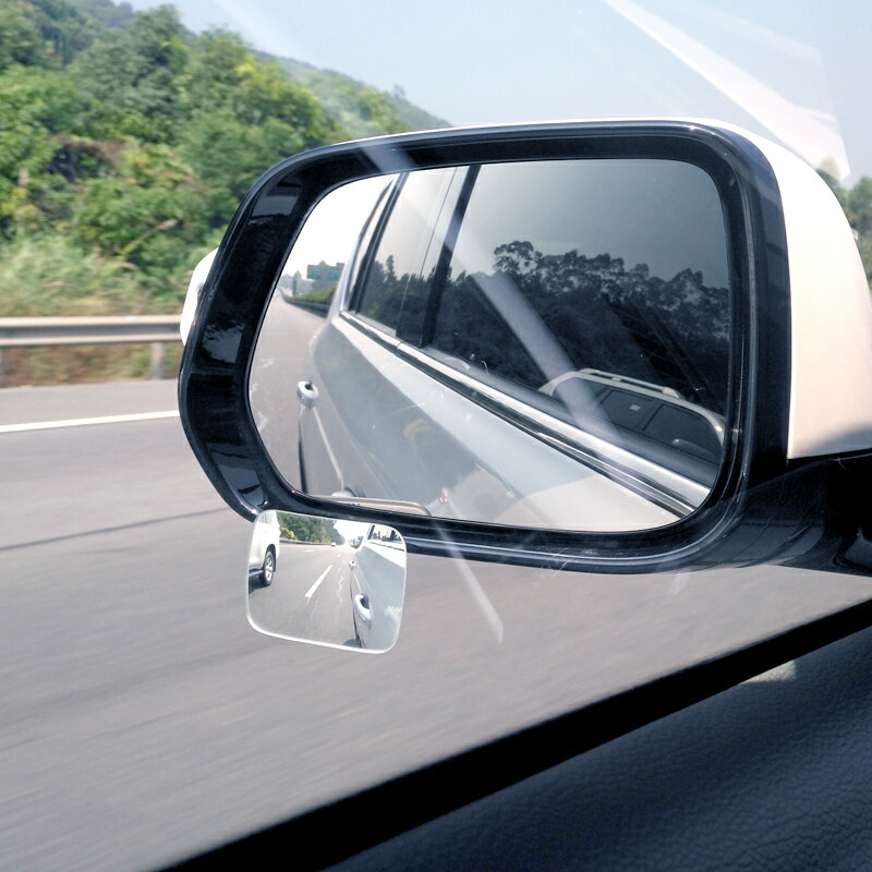 汽車后視鏡小圓鏡輔助鏡倒車小圓鏡360度高清盲區廣角倒車鏡
