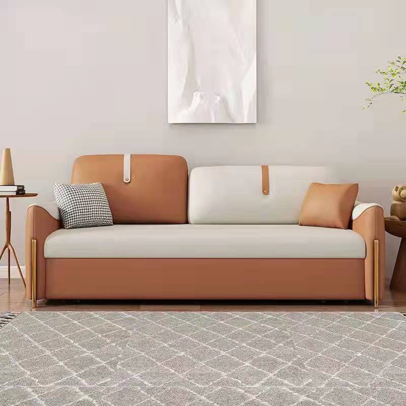 沙發床現代儲物小戶型客廳 功能 兩用 可折疊 免洗科技佈