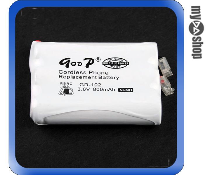 <br/><br/>  《DA量販店》充電 鎳氫電池 900P GD-102 3.6V 800 MA (19-412)<br/><br/>