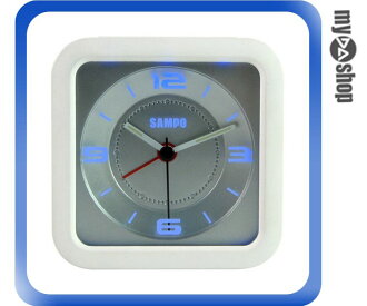 《DA量販店》聲寶SAMPO LED 音樂 指針 夜燈 鬧鐘 PY-Z1206ML 白色(W89-0079)