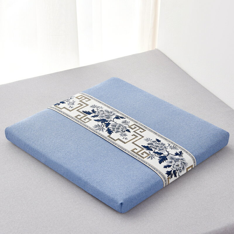 太師椅坐墊 中式椅墊 海綿坐墊 客製化紅木新中式餐椅實木沙發家具坐墊太師椅官帽椅茶椅子圈椅座墊『cyd19384』 5