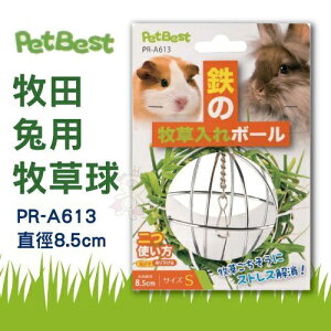 Pet Best 牧田兔用牧草球-小(PR-A613) (大(PR-A614)鼠兔適用 無附草『WANG』