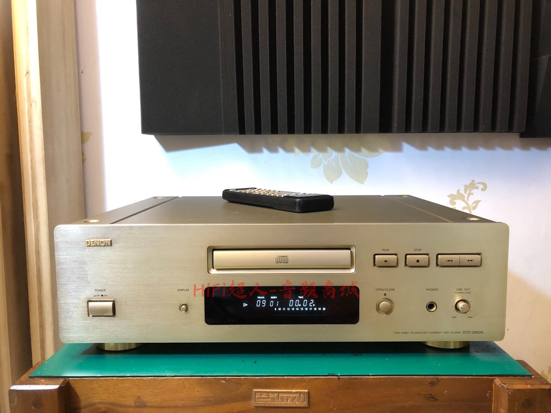 天龍DENON DCD-2800AL原裝CD播放器 日本製 高階音質 採用飛利浦NEC運放 多達十顆ELNA電容【HiFi超人-音訊商城】