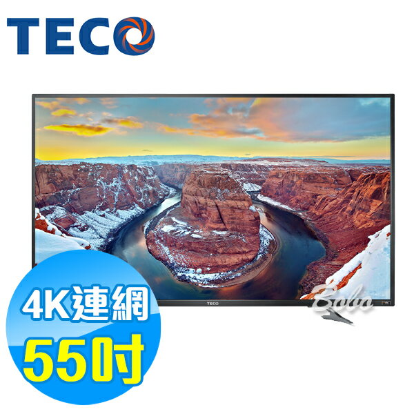 TECO東元 55吋 TL55U1TRE 4K 連網 液晶顯示器 液晶電視(含視訊盒)
