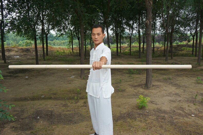 ~廣隆~(見說明再下單)180公分粗2.5公分-3.2公分白蠟桿 武術棍 少林棍 齊眉棍 健身長棍 木棍 太極鞭桿 猴棍 武當少林棍 9