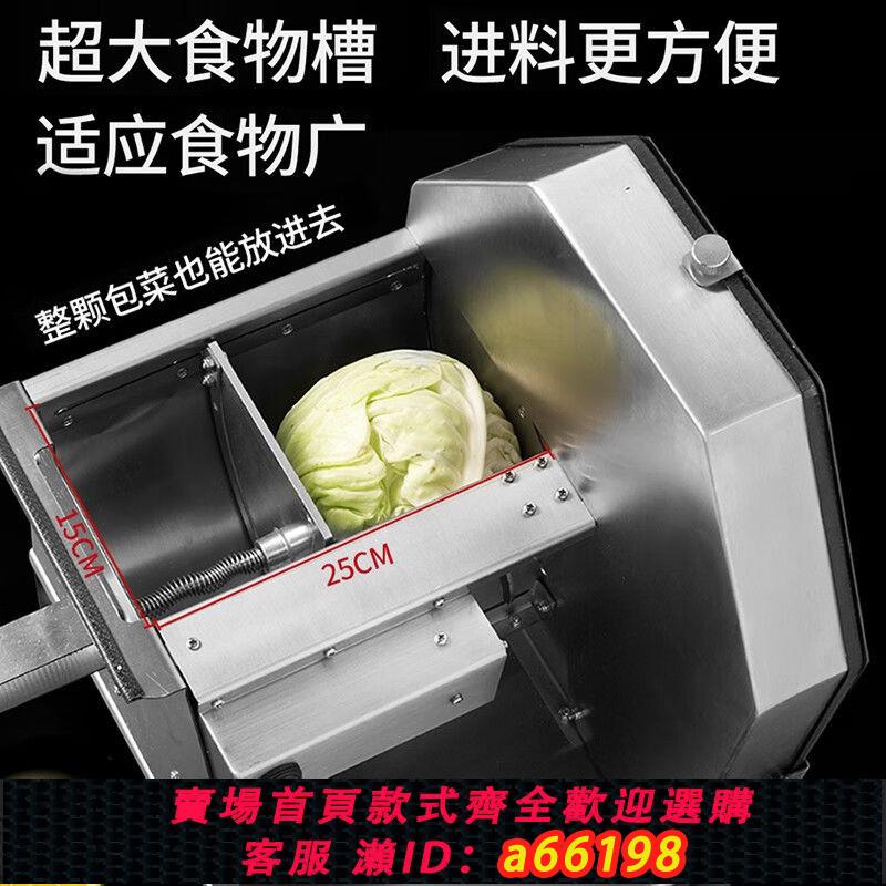 【臺灣公司 可開發票】包菜甘藍洋蔥切絲機檸檬土豆姜蒜切片機全自動切菜神器商用多功能