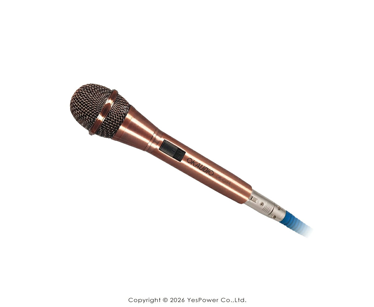 OK-689A FNSD 專業動圈式歌唱專用有線麥克風