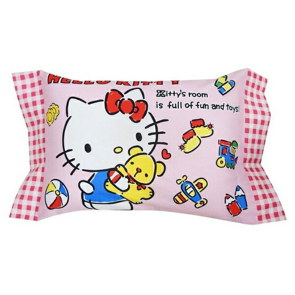 【震撼精品百貨】凱蒂貓 Hello Kitty 三麗鷗 SANRIO 凱蒂貓 兒童枕頭(28X39CM)*33250 震撼日式精品百貨