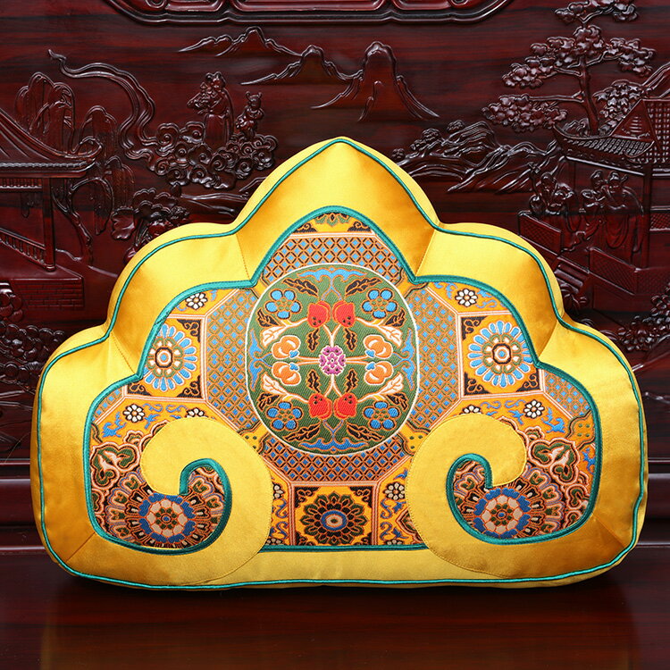 中式圈椅羅漢床專用靠背枕靠墊靠枕靠包 多款多色可中式擺件 中國風 古典擺件 居家擺飾居家擺件