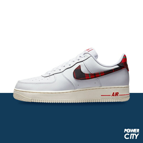 【NIKE】AIR FORCE 1 07 LV8 休閒鞋 運動鞋 格紋 男鞋 -DV0789100