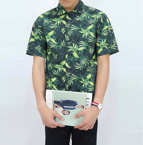 Jp 美日韓 夏季花襯衫花外套碎花襯衫花襯衫男超殺優惠特惠中國際叢林 Findsense服飾 Rakuten樂天市場