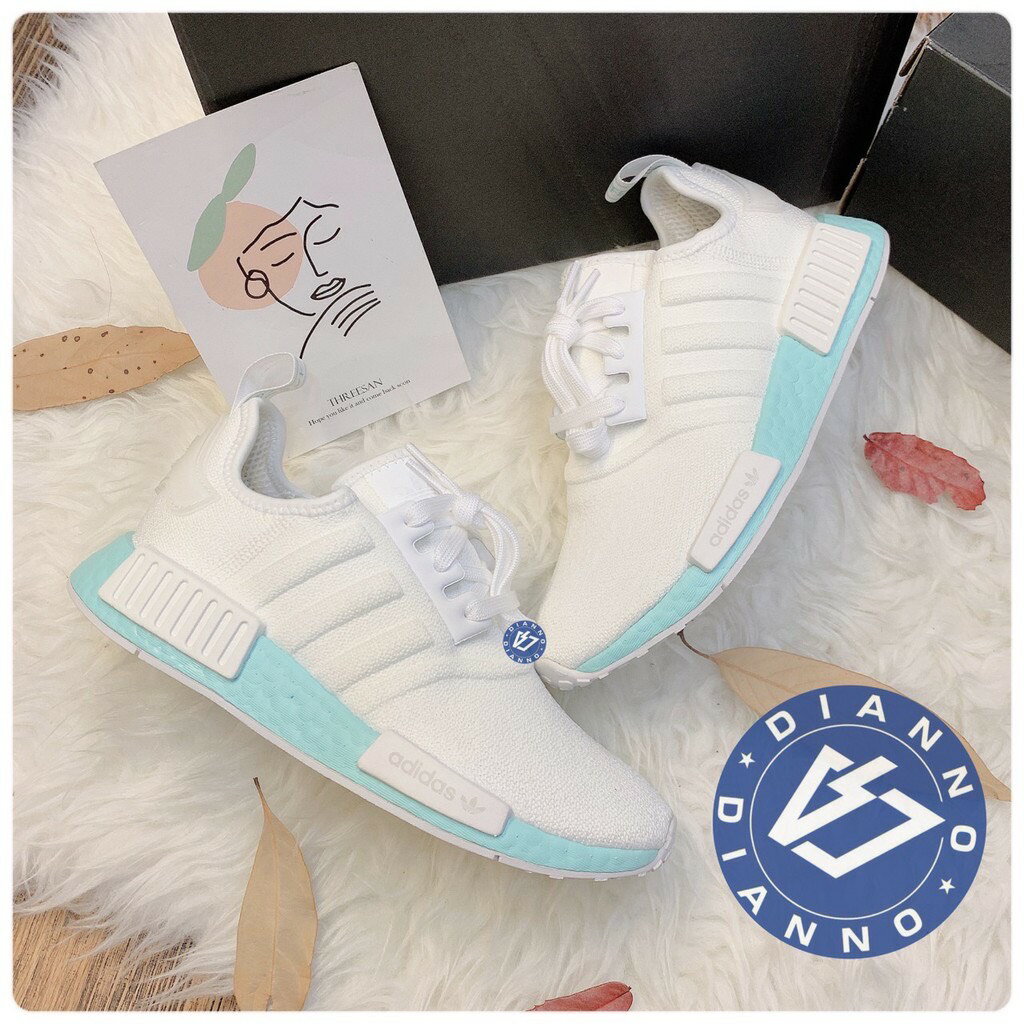 Adidas nmd shop letras chinas white