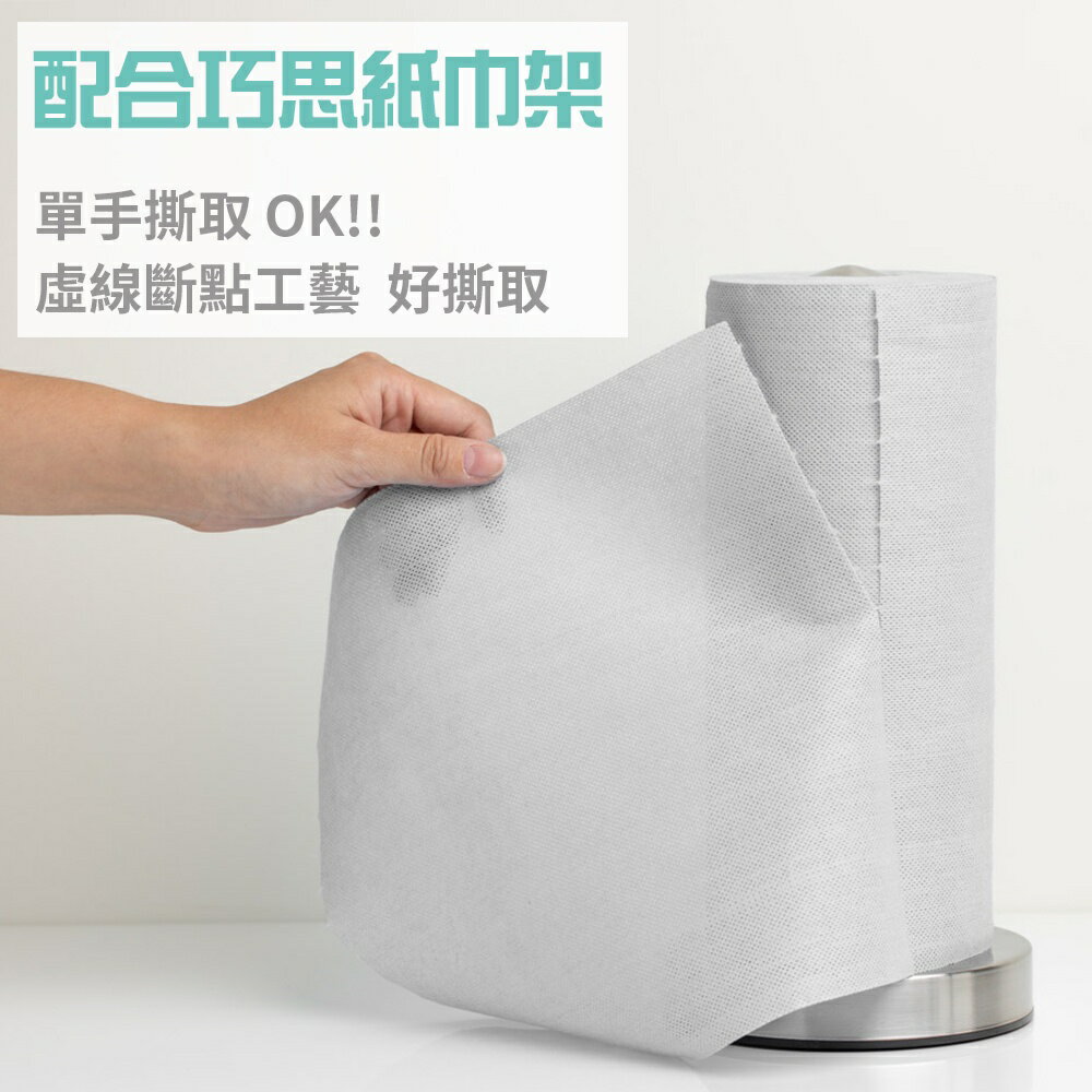 UdiLife 生活大師 樂司巧思紙巾架 水洗擦拭巾 加厚 廚房紙巾 紙抹布 重複使用 單手可撕 | 優的生活大師 | 樂天市場Rakuten