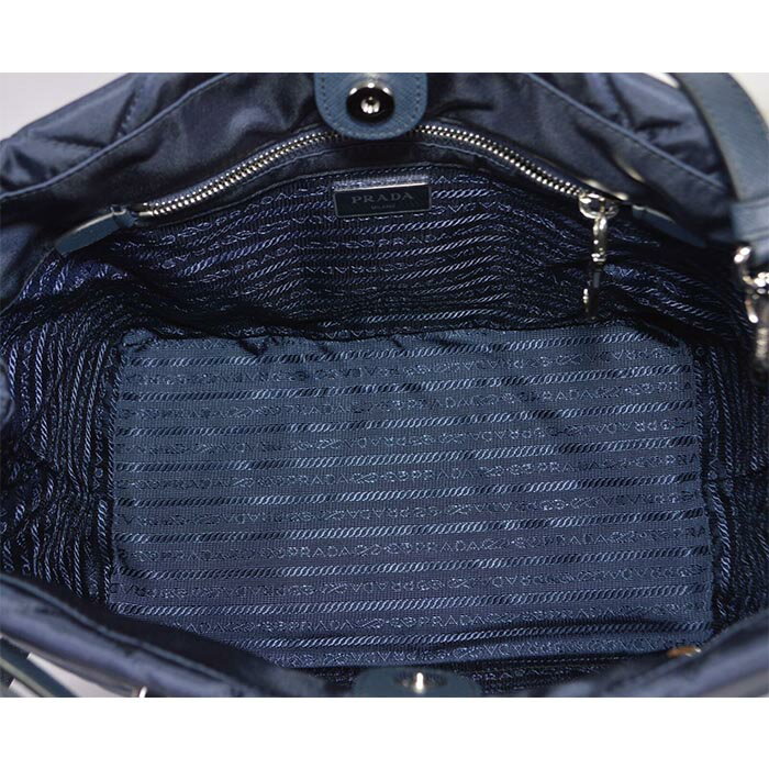 精選★PRADA 輕量化縫紉菱格紋尼龍肩背/斜背包 1BG740 2AS3 F0216(現+預購)    ~【夏日美包★菲尼斯 國際精品↘3折起】 7