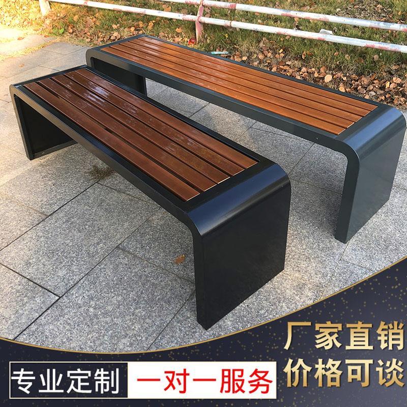 【台灣公司 超低價】公園椅子長凳長條凳子鐵藝商場公共休息區長條椅長凳子戶外長椅