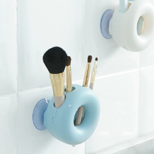 吸壁式四孔牙刷架 浴室 壁掛 牙具 創意 情侶 吸盤 牙刷筒 牙刷 ♚MY COLOR♚【N333】
