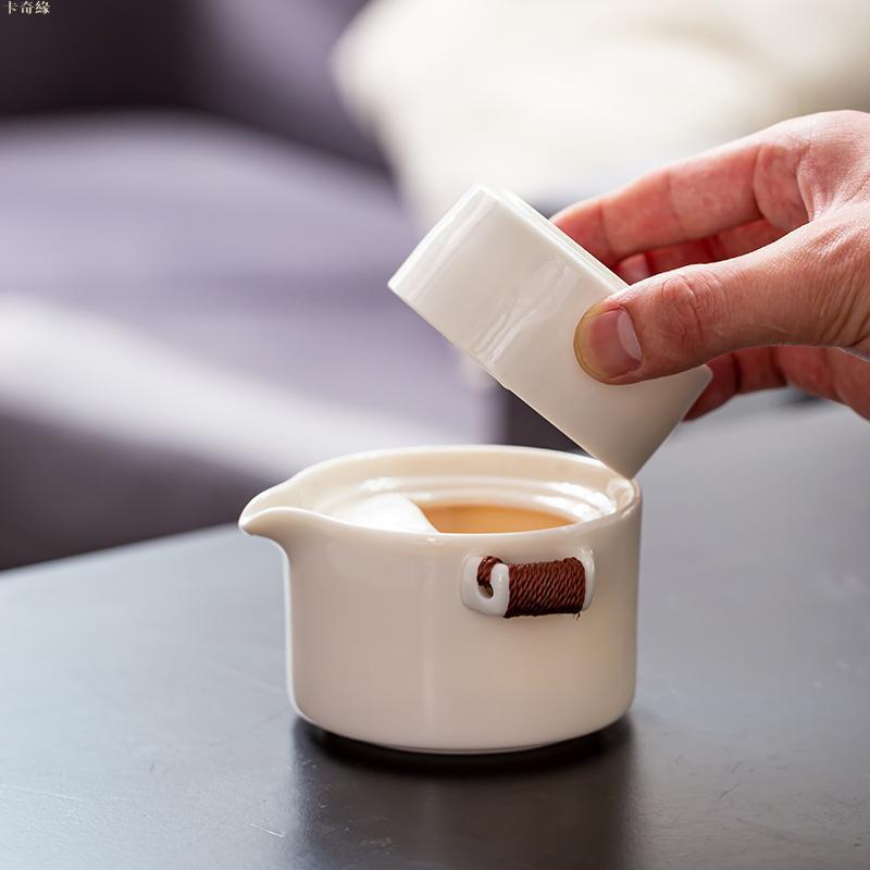 家用新款套裝一壺一杯快客杯戶外旅行便攜全套功夫茶具泡茶壺茶杯