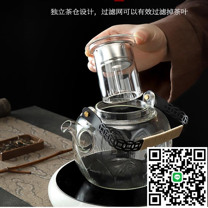 臺灣曰本110v電陶爐煮茶器家用多功能蒸煮茶咖啡爐加熱玻璃小型爐