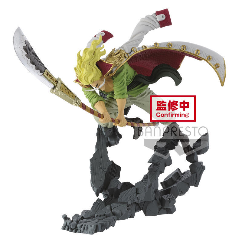 BANDAI 景品 日版 金證 海賊王 航海王 MANHOOD 白鬍子 艾德華 羅傑 彩色 對戰 場景組 2