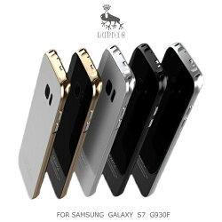 強尼拍賣~ LUPHIE SAMSUNG Galaxy S7 G930F 金屬邊框鋼化背殼 背板 耐磨 防刮