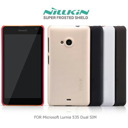強尼拍賣~ NILLKIN Microsoft Lumia 535 Dual SIM 超級護盾硬質保護殼 抗指紋磨砂硬殼