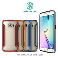 強尼拍賣~ NILLKIN SAMSUNG S6 EDGE G9250 護甲雙料邊框 防撞外框 保護殼 保護框