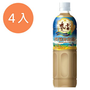 統一 麥香 阿薩姆奶茶 600ml (4入)/組【康鄰超市】