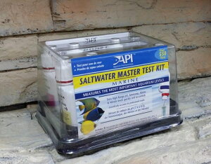 【西高地水族坊】美國魚博士API 海水缸全套測試組(SALTWATER LIQUID MASTER TEST KIT)