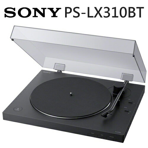 【送後揹包】SONY PS-LX310BT 高解析藍芽黑膠唱盤 ★宅配免運