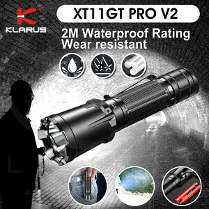【錸特光電】KLARUS XT11GT PRO V2 升級更亮 3300流明 強光戰術手電筒 爆閃 USB-C充電 勤務